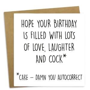 Birthday, Adult, Funny - 4.13" x 4.13"